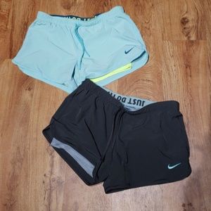 2 Nike Dri Fit Shorts